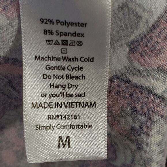 LULAROE SUPER soft Carley high low dress size‎ med - Picture 5 of 5